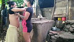 horny colombian wife craves tongue massage on pussy while hubby away