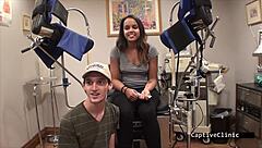 sheila daniels gives kinky nurse treatment with handcuffs and latex