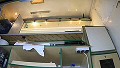 am i trippin or did her panties shift showing shaved pussy upskirt