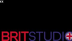 hot british nerd engineer strokes huge cock over uniform