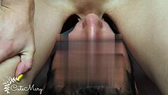 i ride best friend's face licking shaved pussy to massive squirt orgasm