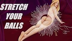 Listen To Ball Stretching JOI Instructions For Your Huge Penis F4M!