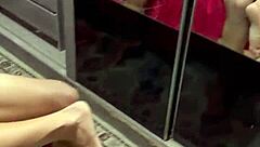 brazilian brunette cuckold takes new stud workout fuck