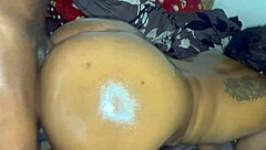 Big booty ebony fucked doggystyle by bbc creampie