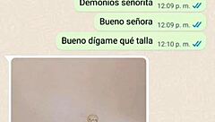 Ecstatic Chat with Doña Mary Sharing Her Naked Dance Videos Emotionally