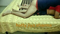 punjabi big boobs bhabi bends over for owner's hard doggystyle