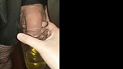 my girlfriend blindfolds me for own pee taste