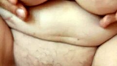 Mature milf closeup pussy fingering masturbation with dirty talk orgasm