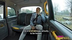 Busty ebony fake taxi driver pounds huge ass passenger hardcore doggystyle cum!
