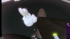 masturbating my monster cock for cheating whore