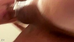 krystalclearnj gags on monster cock deepthroat challenge