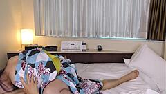 Uncensored Japanese Busty Yukata Cosplay Creampie Titjob Ride