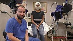 Doctor's Olympic Failure: Taylor Ortega's Big Ass Latina Patient Exam