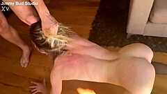 sumisa skinny teen gags on monster cock facefuck creampie submissive