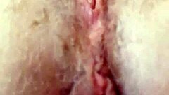 Mature milf closeup pussy fingering masturbation with dirty talk orgasm