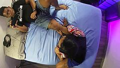 Desperate stepmom lingerie creampie with huge tits Brazilian milf on roof