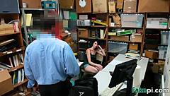 uh i got caught shoplifting now alex harper fucks my pussy at work