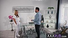 Summer Vixen’s tiny tits milf nuru massage turns rough sloppy