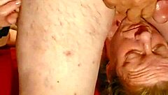 Redhead gags on deepthroat face fuck after heavy drinking