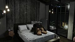 Whore's throat and holes wrecked by massive bbc deepthroat