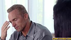 Jade Wilde's virgin pussy fucked doggystyle bent over ass