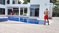 XXXTime Fucking Muscular Housewife Owner Big Tits Latina Legs