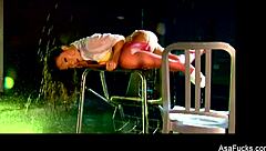 Asa Akira's Intense Pussy Fuck And Facial Cumshot