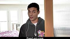 angel ryder orgasms hard riding stepbro's cock missionary doggy