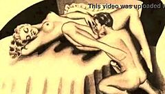 ever seen vintage erotic art this steamy before?