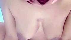 Indonesian hijab girl big pussy dildo masturbation orgasm