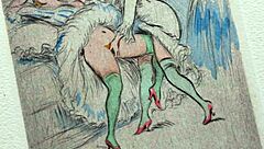 ever seen vintage erotic art this steamy before?