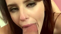 doesn't this beautiful librarian crave sucking big dick first time?