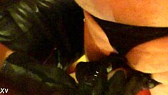 Lady J Grips with Bold Vampire Gloves