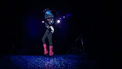 Samantha Saint Strips Teasing Big Tits Pussy Solo