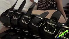 swallowing cum in wild bisexual orgy compilation