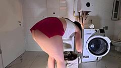 mysterious college tease flashes panties under miniskirt