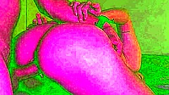 macho pounds me hard while i wear cute pink socks