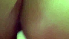 Skinny ebony buys huge dildo to ride endlessly