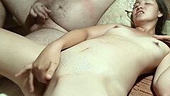 Korean beauty, stroke your cock while I finger my wet pussy?