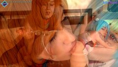 rei asuka scream for anal facials now