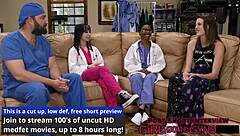 Lilly Jade's First Gyno Exam Anal Finger Spreading Latex Humiliation