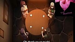 Lucky guy fucks 3 hotties isekai harem bbc big tits ivyadventure episode 1