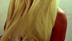 brooke summers risks it all at gloryhole with huge bbc