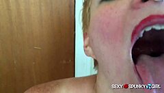 Cum in mouth facials make me crave swallowing every drop