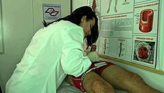 nurse craves patient's throbbing erection now!