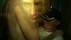 Crystal Ray Tempts Strangers with Blowjob Fuck