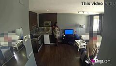 Cuban Lisa Black Deepthroats Jordi in Full Service Interracial Blowbang