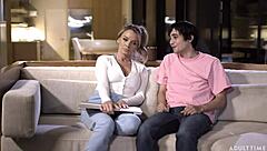 Pristine Edge Rides Stepsons Cock Cowgirl All Night Long