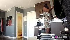 Cuban Lisa Black Deepthroats Jordi in Full Service Interracial Blowbang