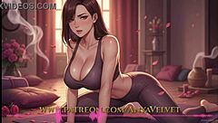 Yoga practice turns into solo crossdressing show punishment